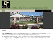 Tablet Screenshot of dannythomasmanagement.com
